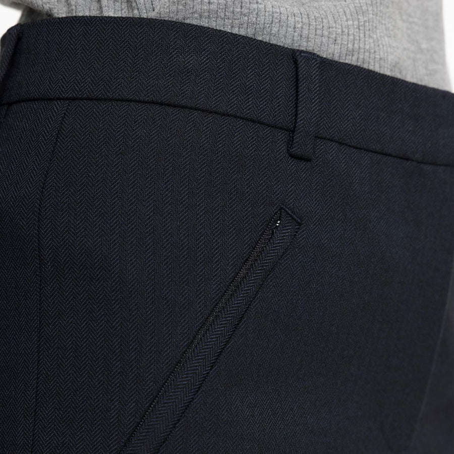 Angelie Pure 584 Dark Blue Herringbone