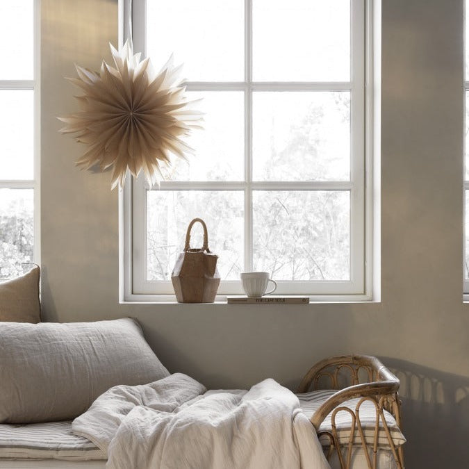 Athena Adventsstjerne 50 Beige