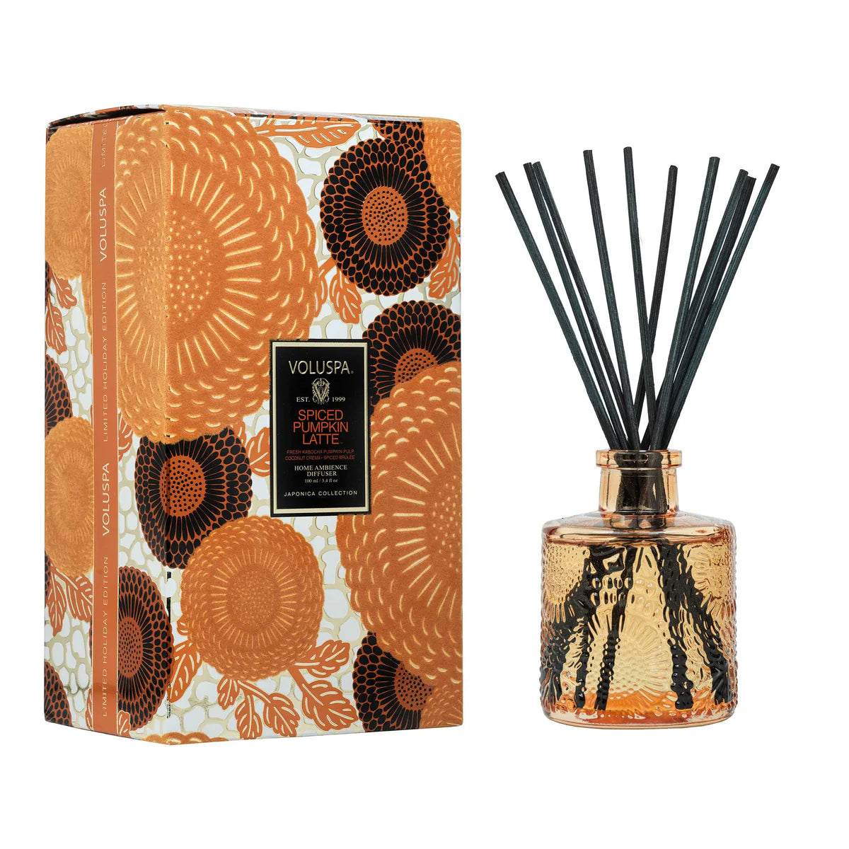Reed Diffuser – Spiced Pumpkin Latte 100ml