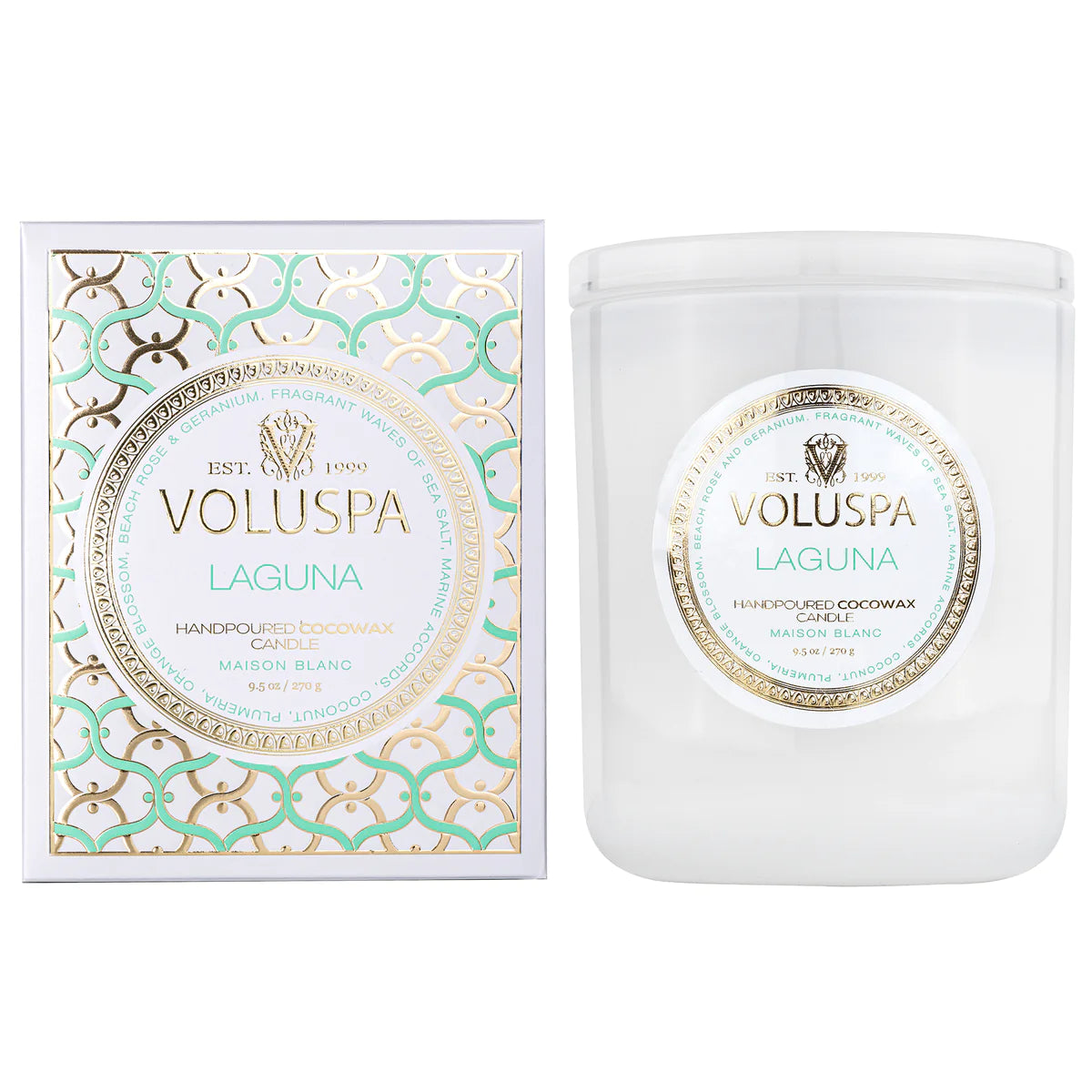 Boxed Classic Candle – Laguna 270g
