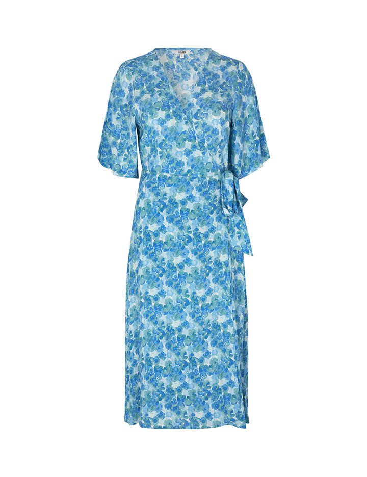 Ladonna-M Dress Palina Print Blue