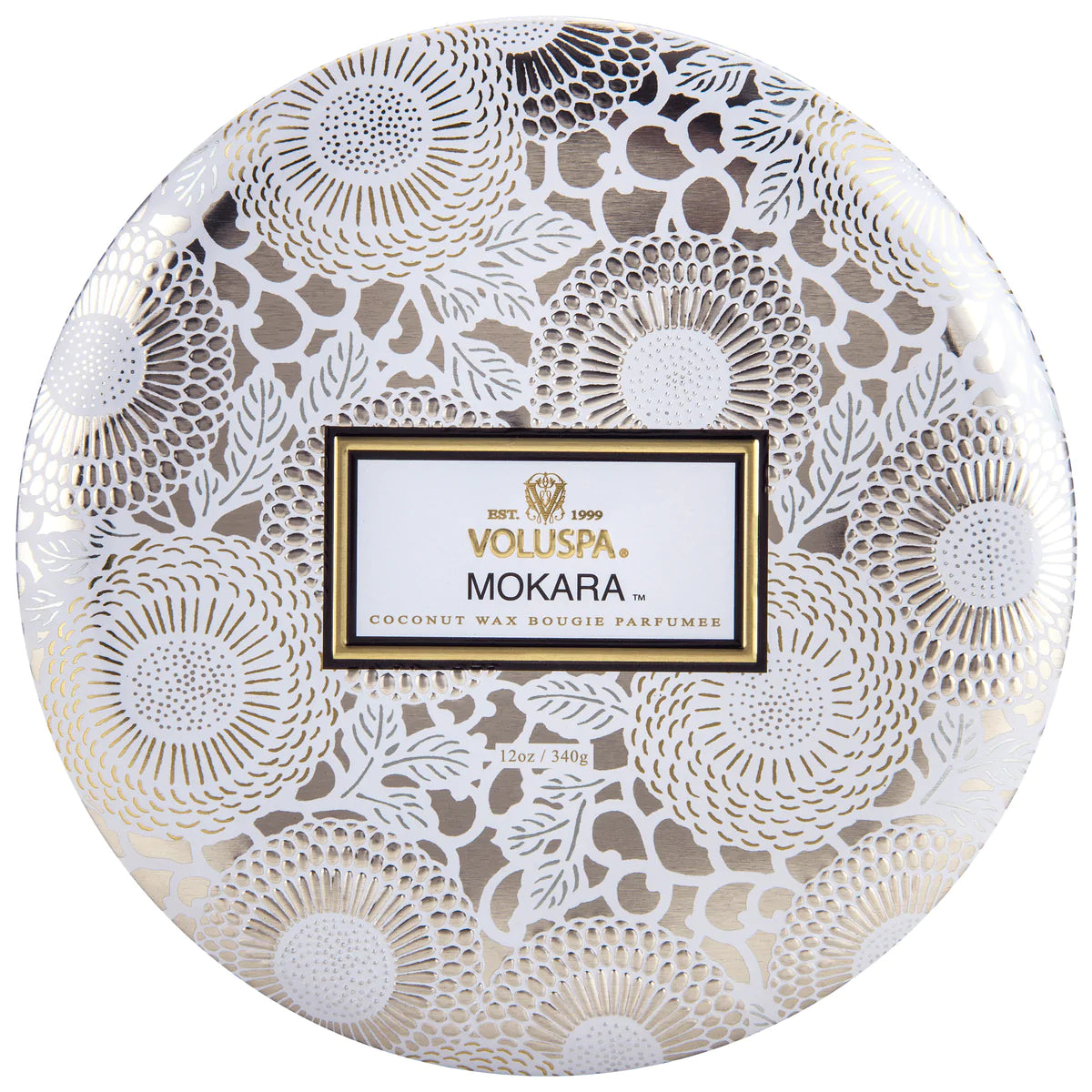 3-Wick Tin Candle – Mokara 340g
