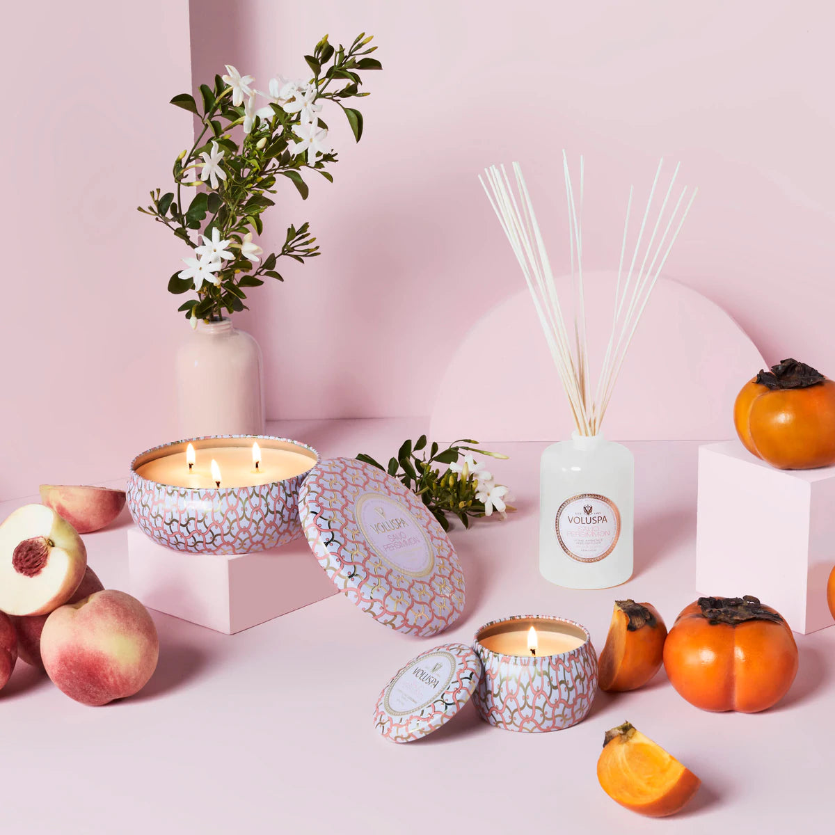 Mini Tin Candle – Saijo Persimmon 113g
