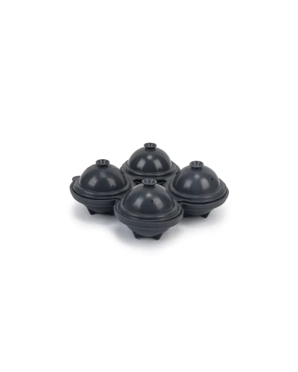Petal Coctail Ice Tray Charcoal