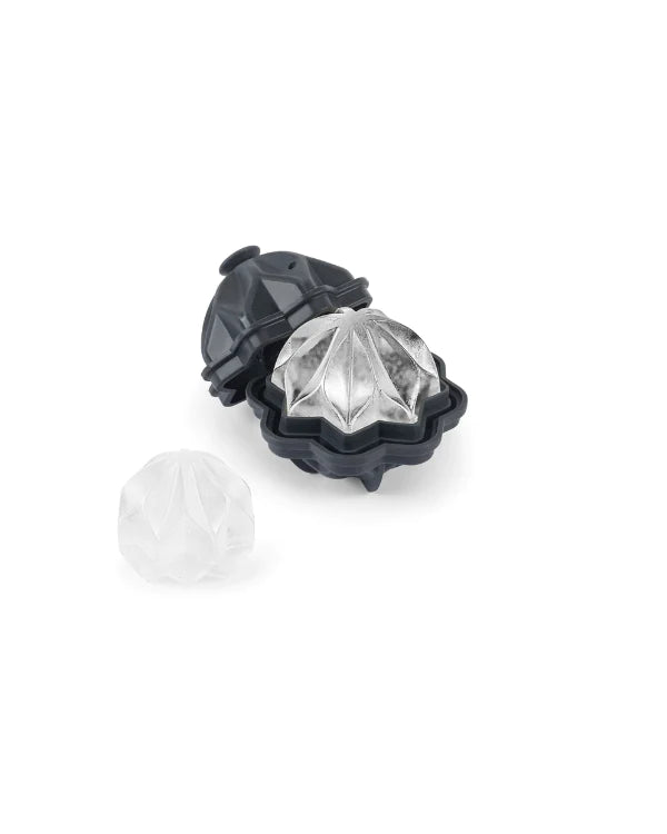 Ripple Coctail Ice Mold Charcoal