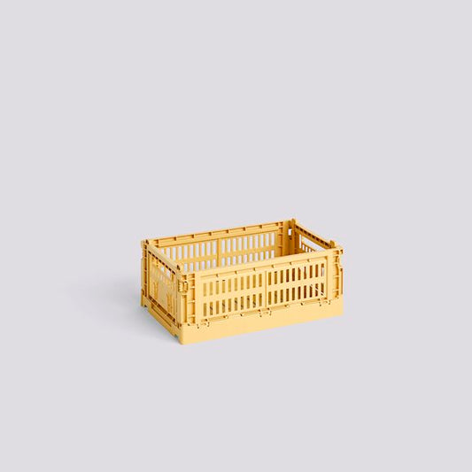 Colour Crate Small Golden Yellow