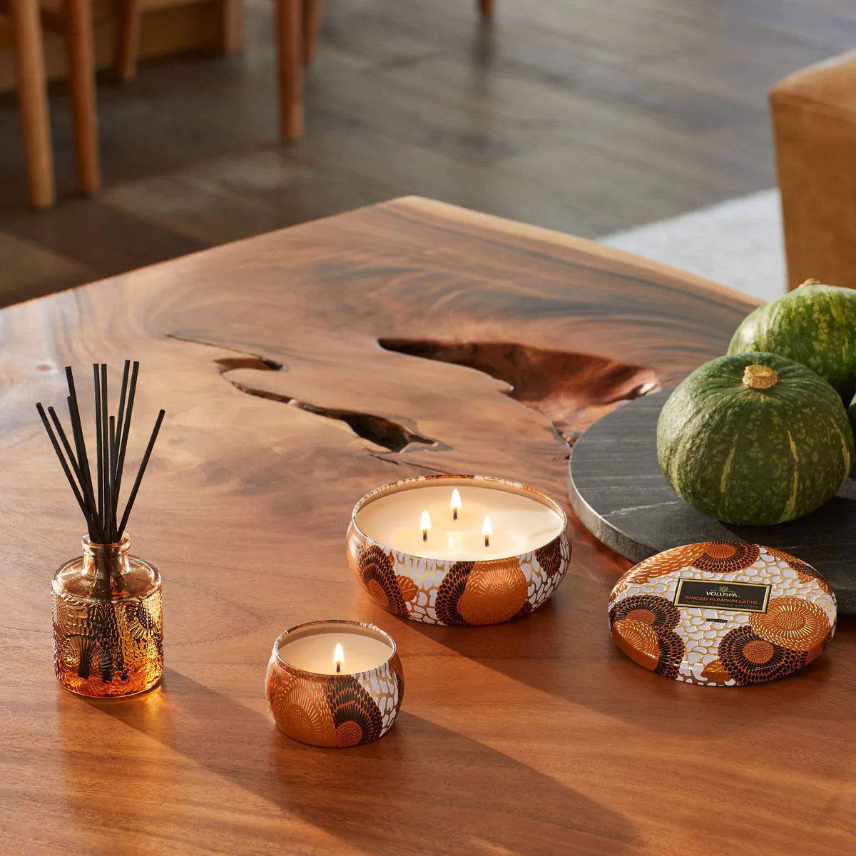 Mini Tin Candle – Spiced Pumpkin Latte 113g