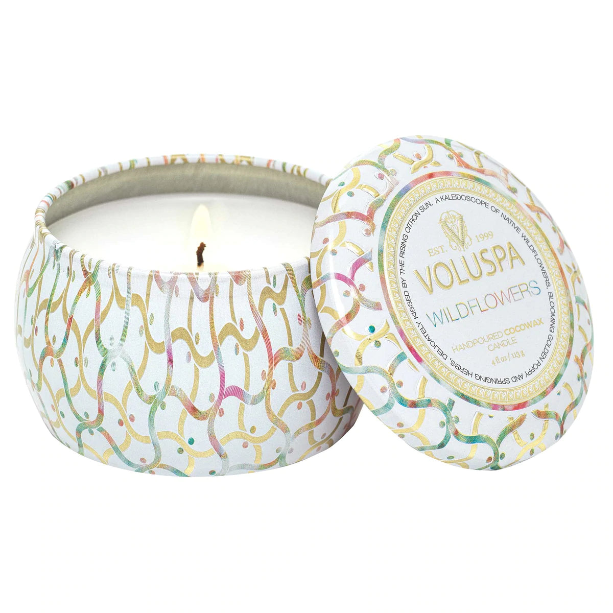 Mini Tin Candle – Wildflowers 113g
