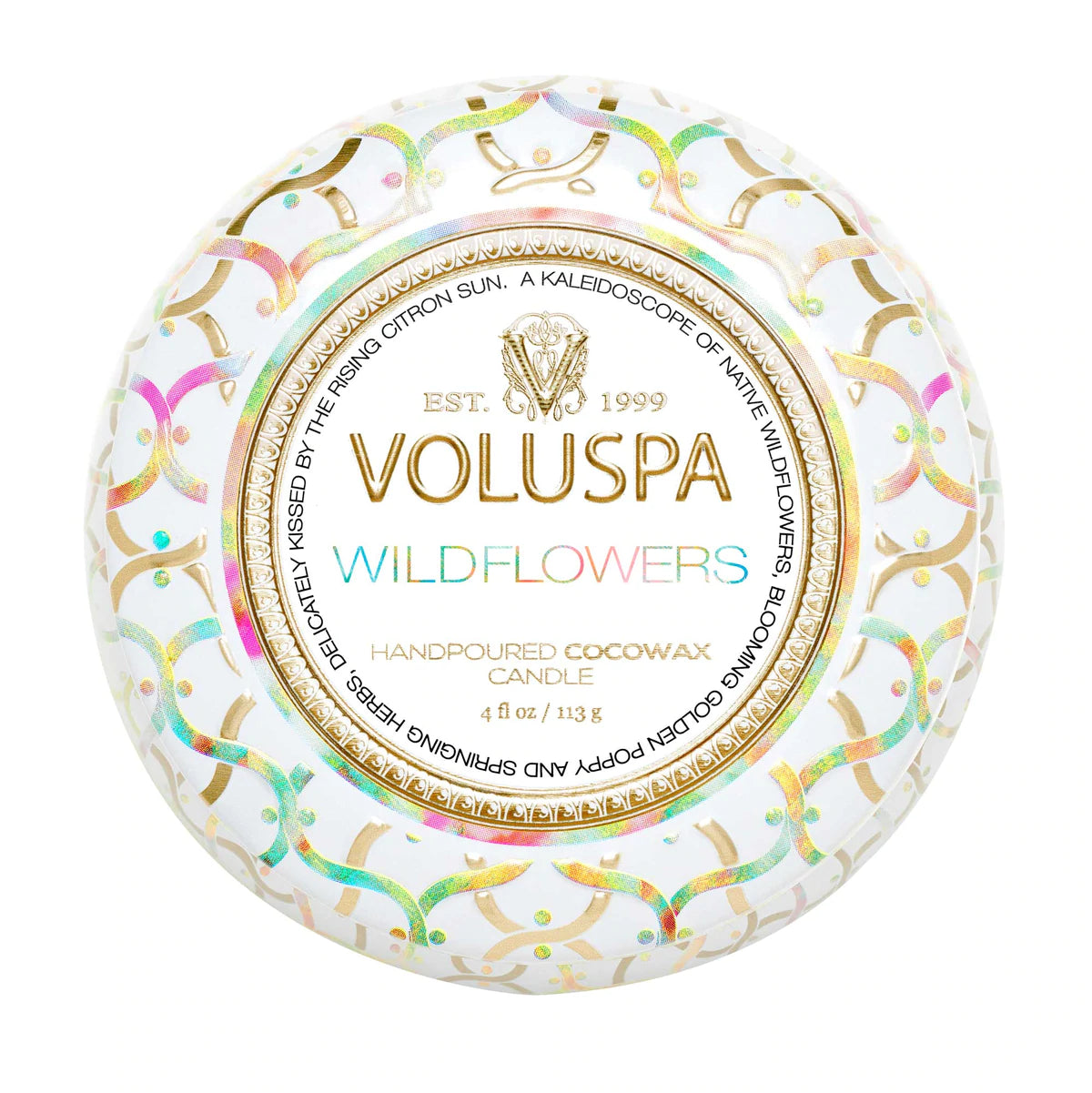 Mini Tin Candle – Wildflowers 113g
