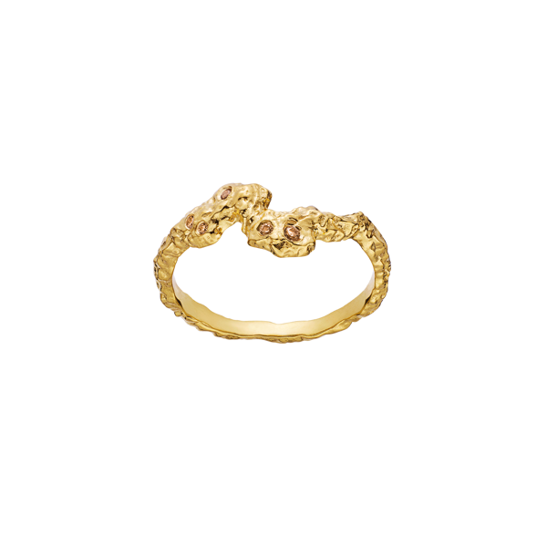 Frida Ring Gold Plated Silver