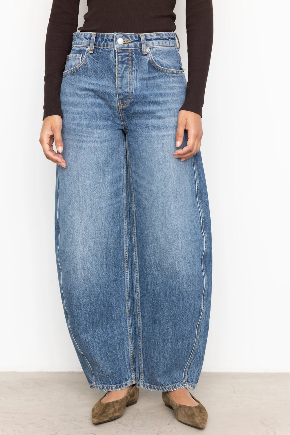 Libby Washed Dark Blue