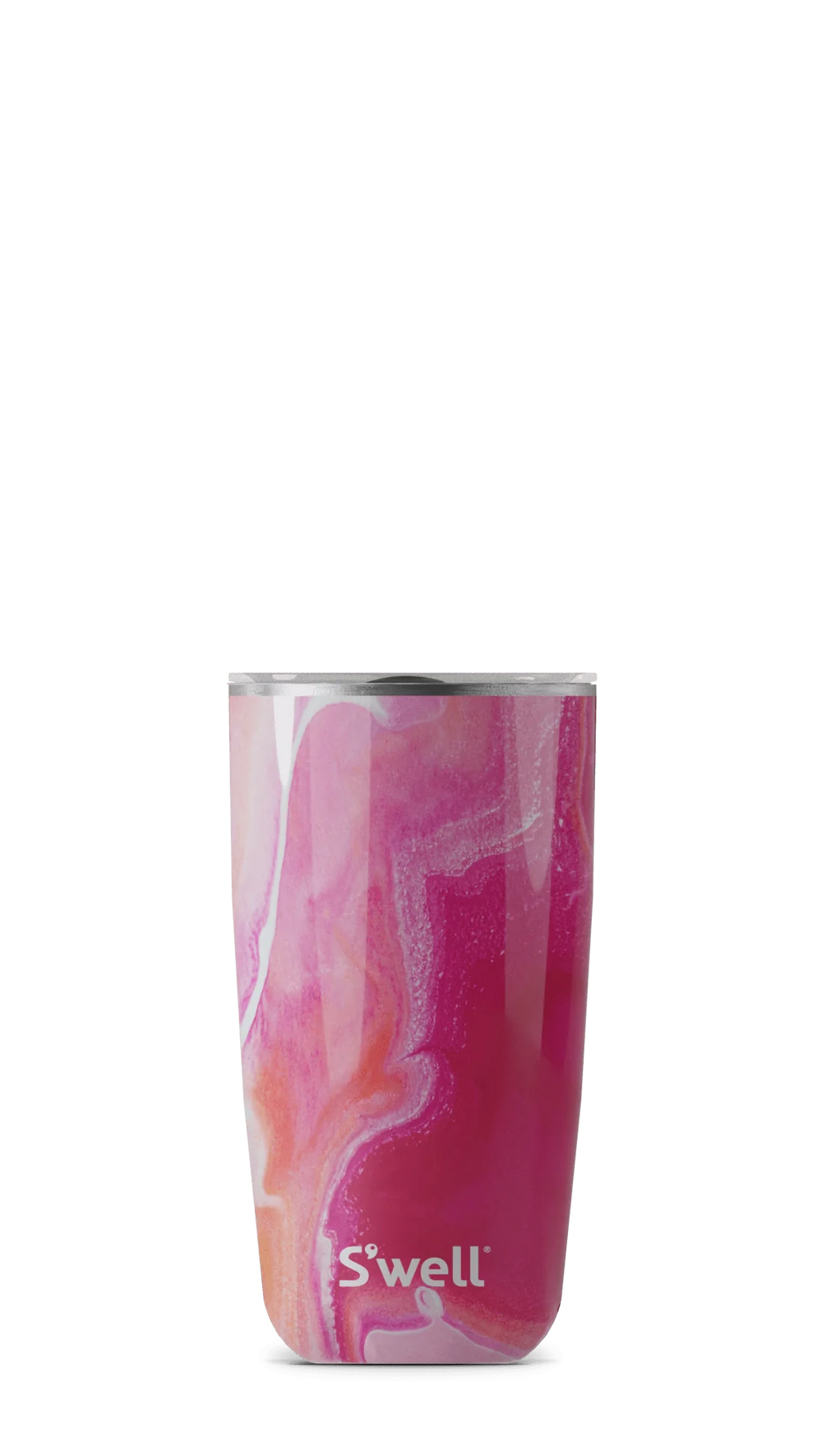Rose Agate Tumbler With Lid 18oz/530ml