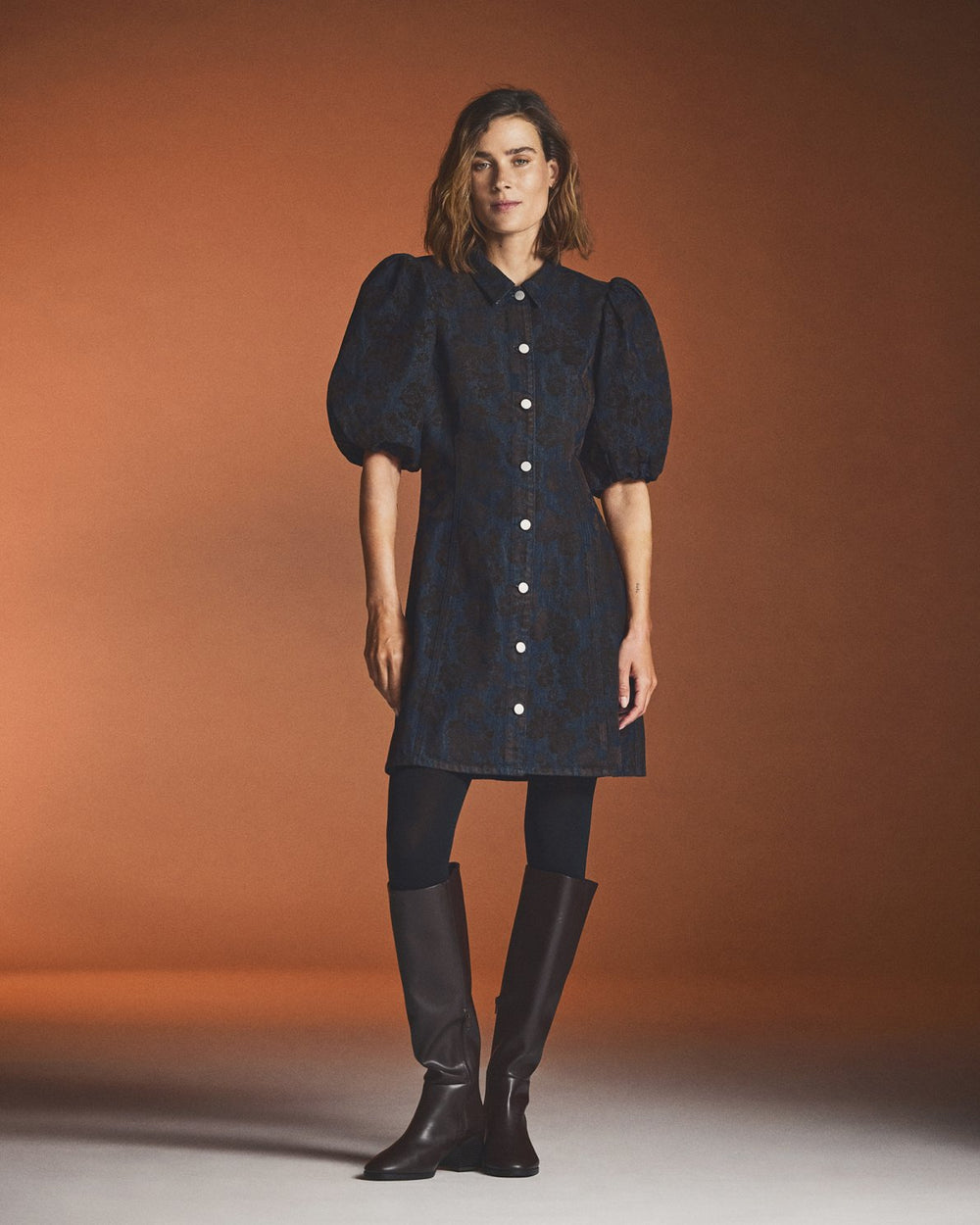 MSCHAlexa 2/4  Dress AOP Molé Flower