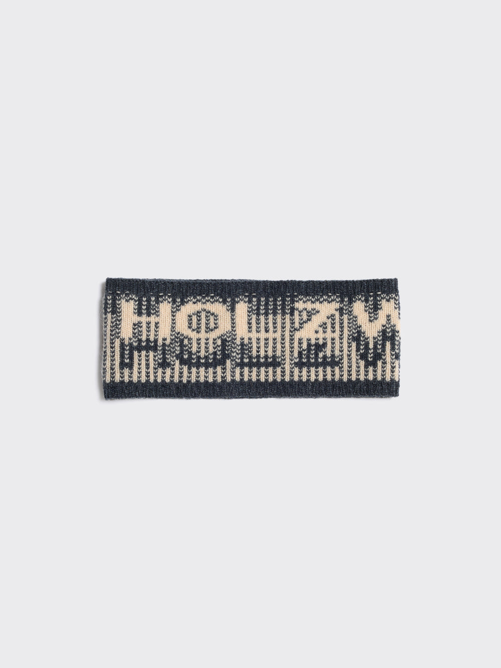 Ski Jaquard Headband Dk. Grey