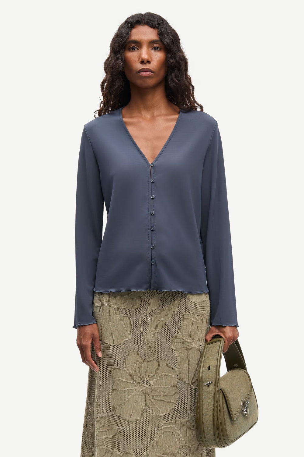 Saumi Blouse 16113 Ombre Blue