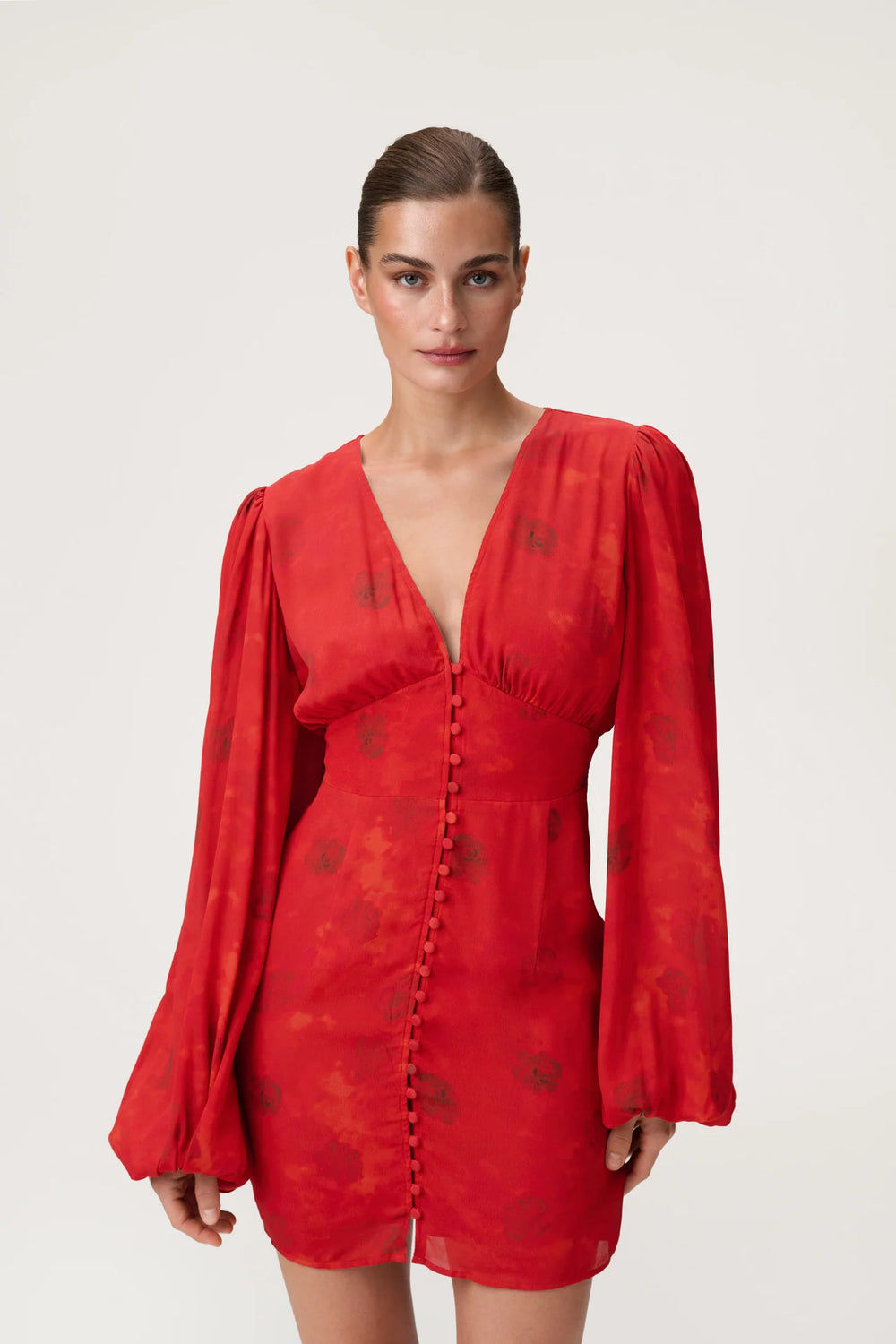 Florence Dress Red