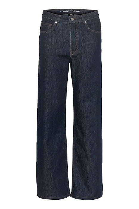 35 The Louis 139 High Wide Dark Blue Un-Wash