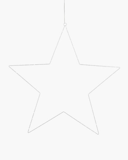 Sirius Liva Stjerne 80 LED Hvit - hvittrad.no