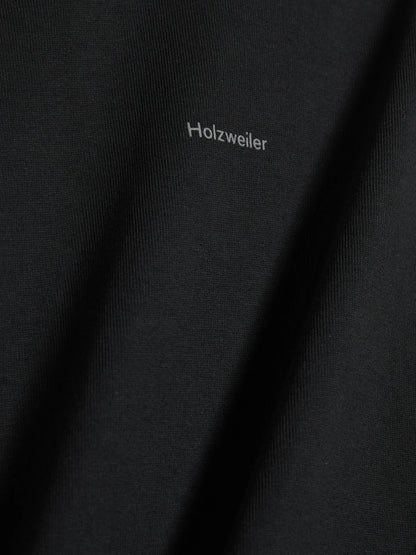 Holzweiler W. Relaxed Long Sleeve Black - hvittrad.no