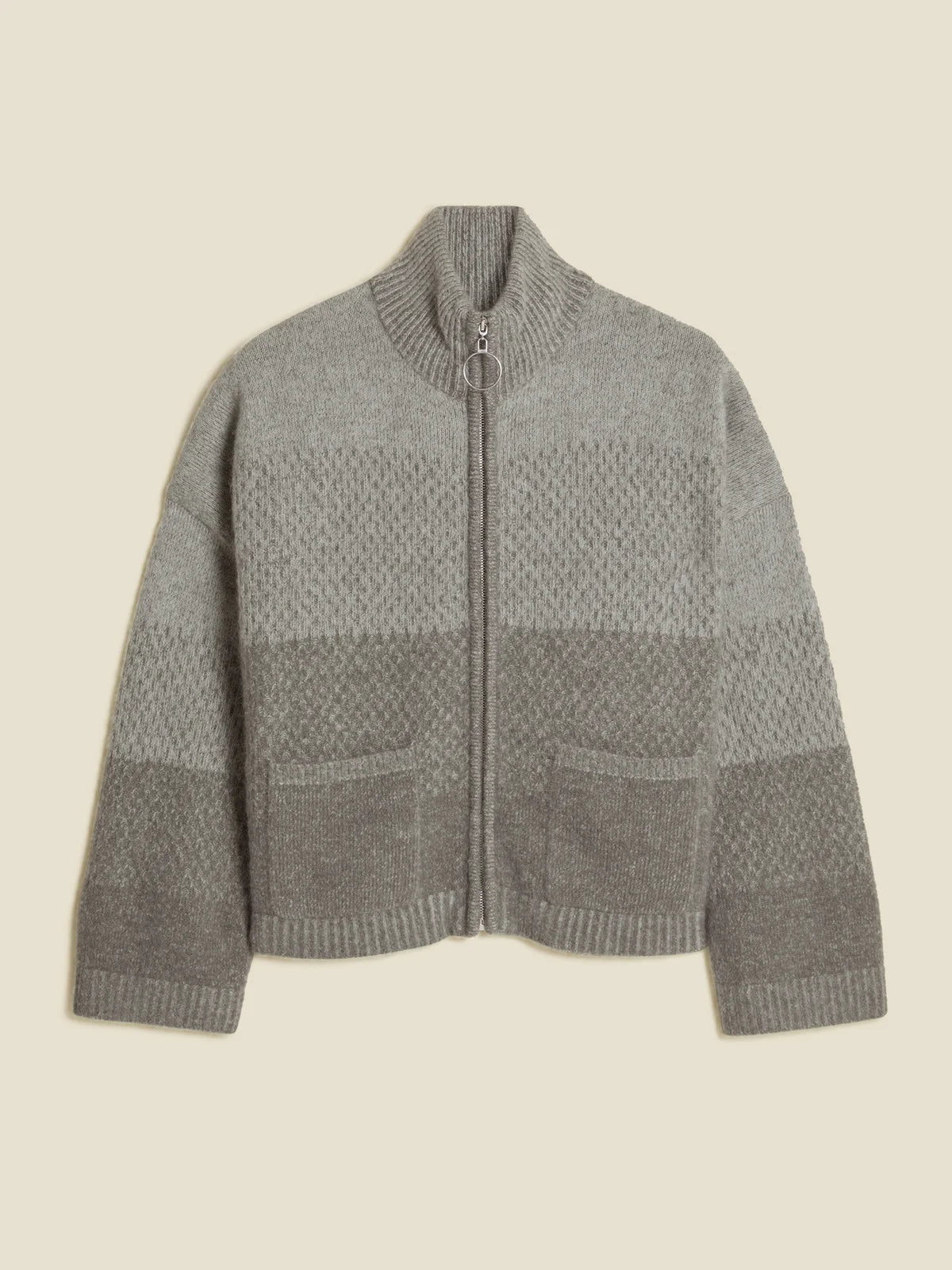 Holzweiler Tine Knit Cardigan Dk. Green Mix - hvittrad.no
