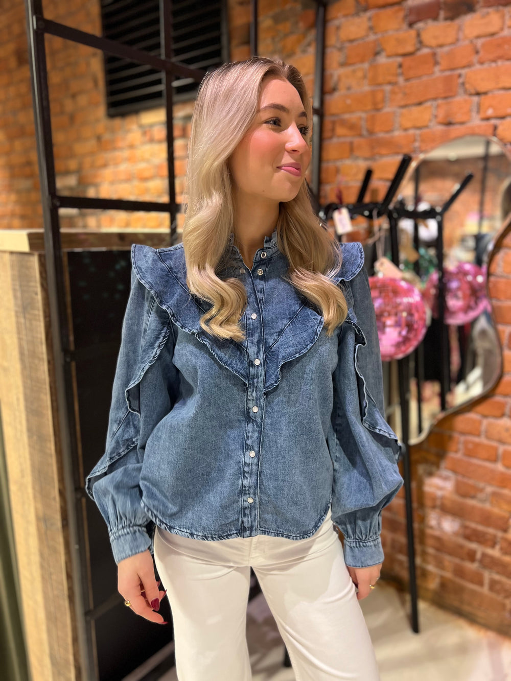 CiraGO Shirt Blue Denim