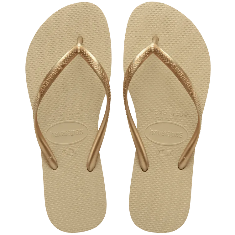 Slim Flip Flops Sand Grey