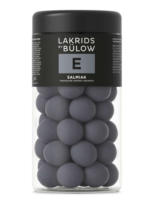 Lakrids by Bulow E - Salmiak Regular 295g - hvittrad.no