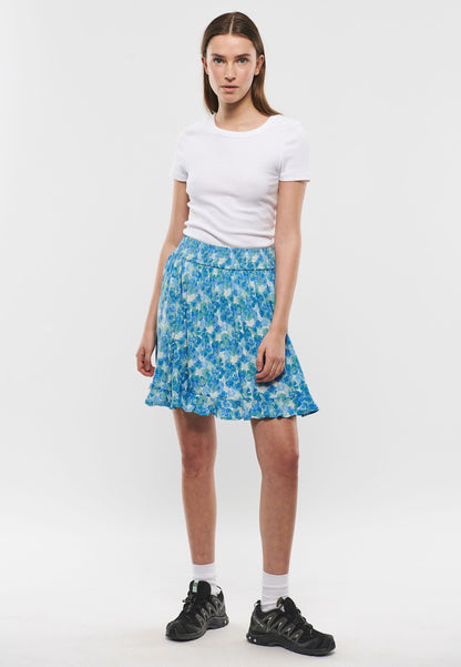 Coe-M Skirt Palina Print Blue