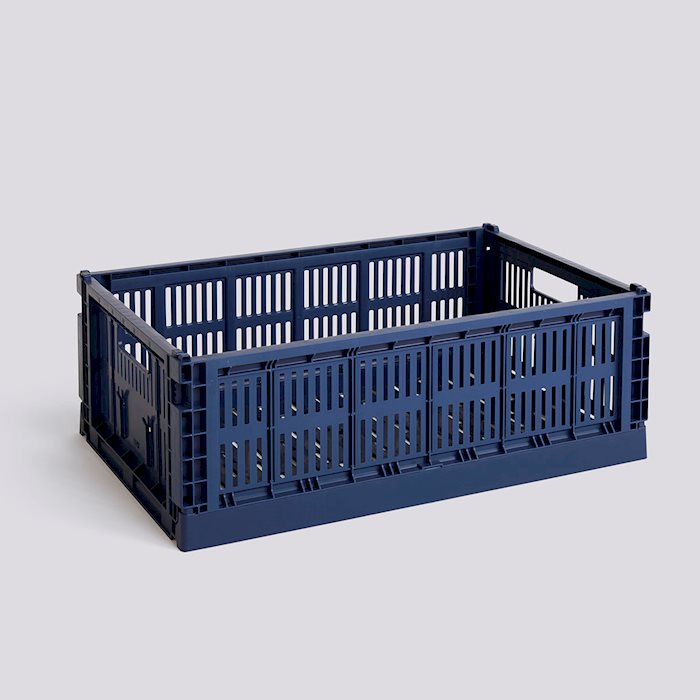 Colour Crate Large Dark Blue