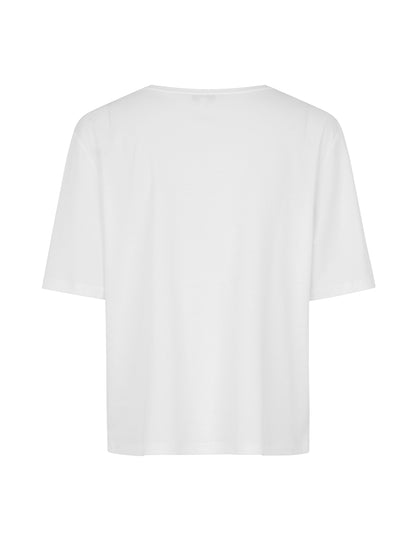 Josephine-M Basic T-Shirt Louise White