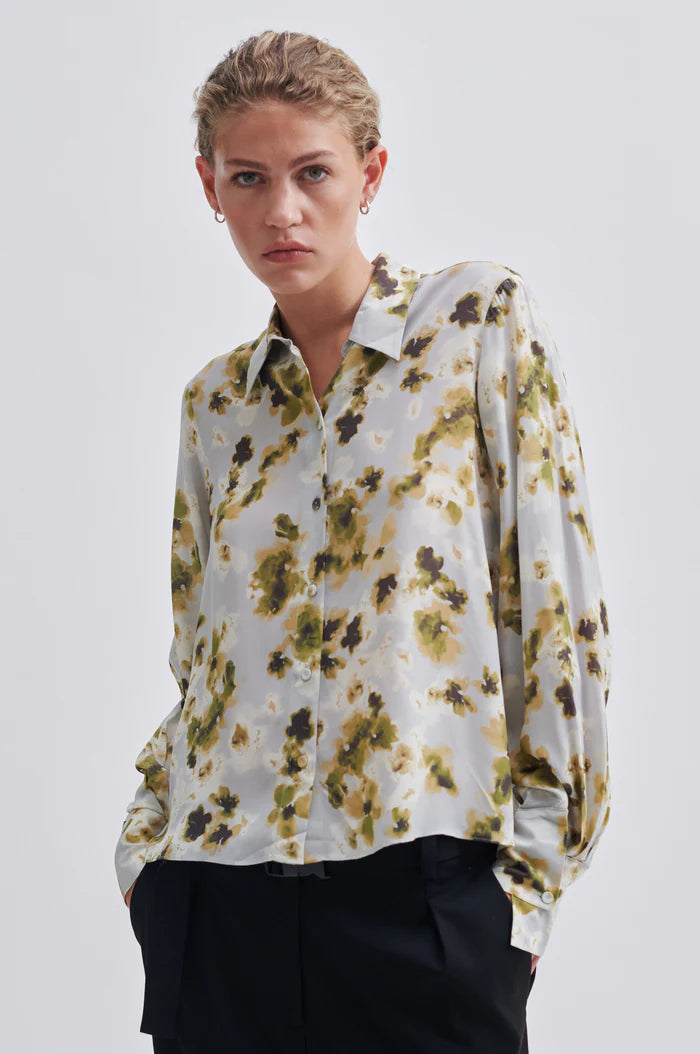 Second Female Andra Shirt Ashley Blue - hvittrad.no