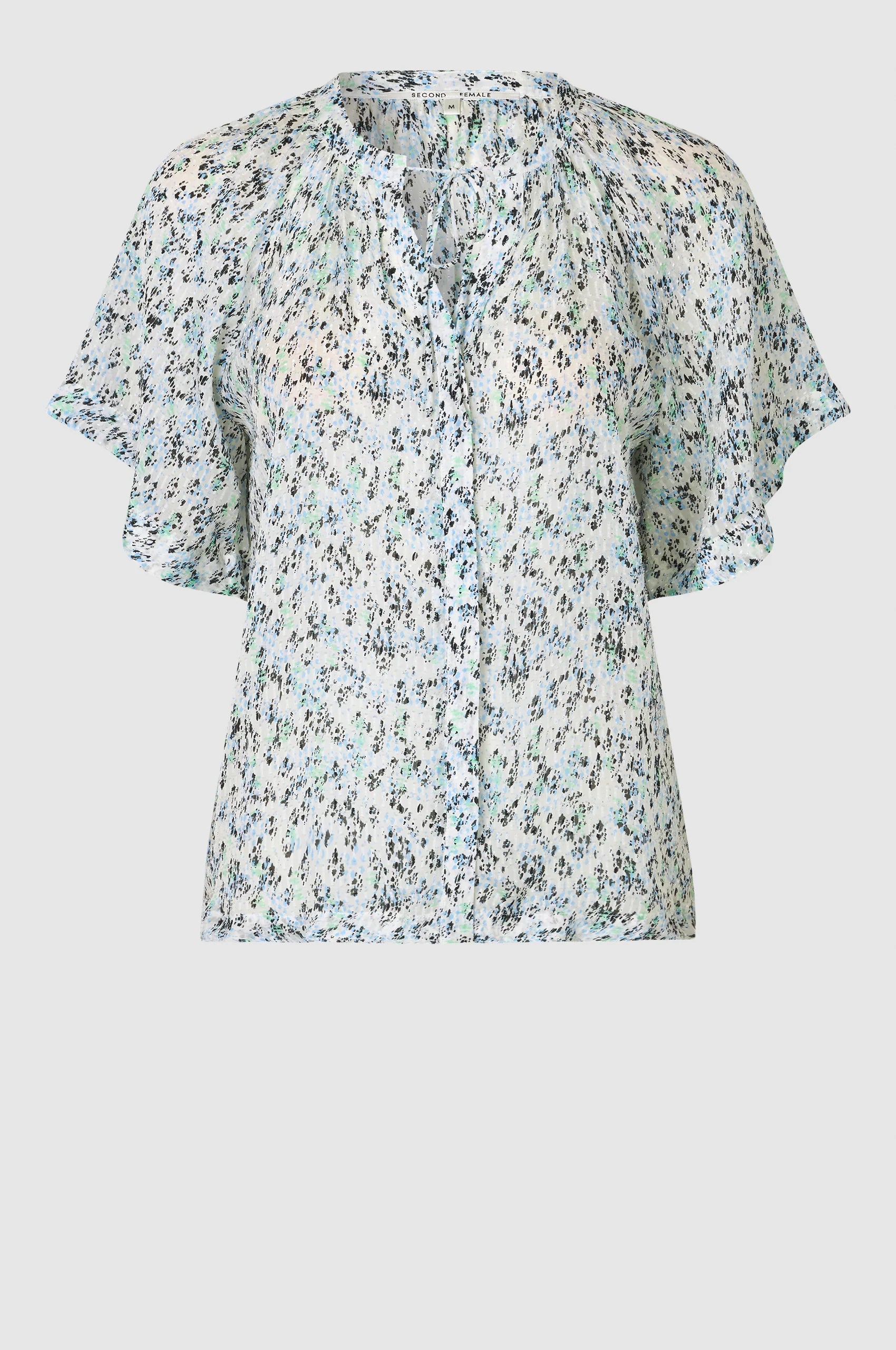 Second Female Elle Shirt Alaskan Blue - hvittrad.no