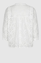 Second Female Stefanie Blouse White - hvittrad.no