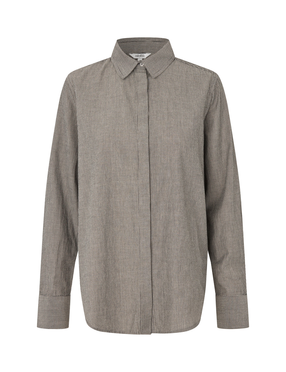 Dalinna-M Nadja Shirt Java White Stripe