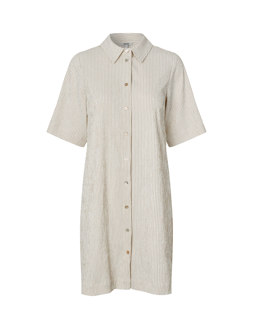 Miram-M Alita Stripe Dress Alita Brown Stripe