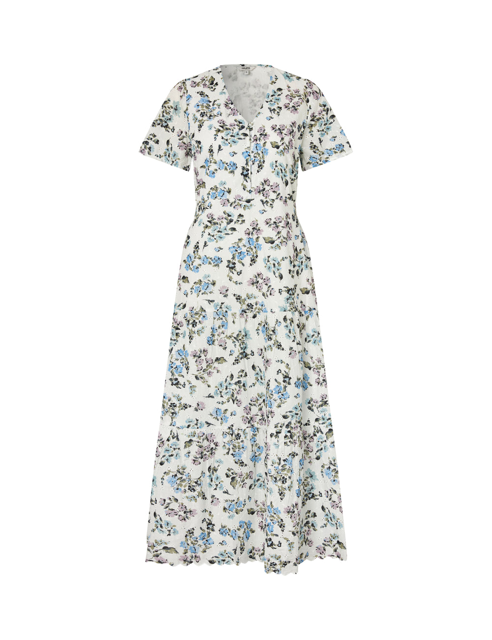 Shana-M Roisin EMB Print Dress Roisin Print Blue