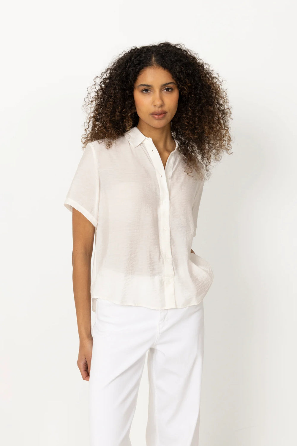 Mina SS Shirt NP 14329 Egret