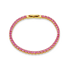 Orelia Tennis Bracelet Rose - hvittrad.no