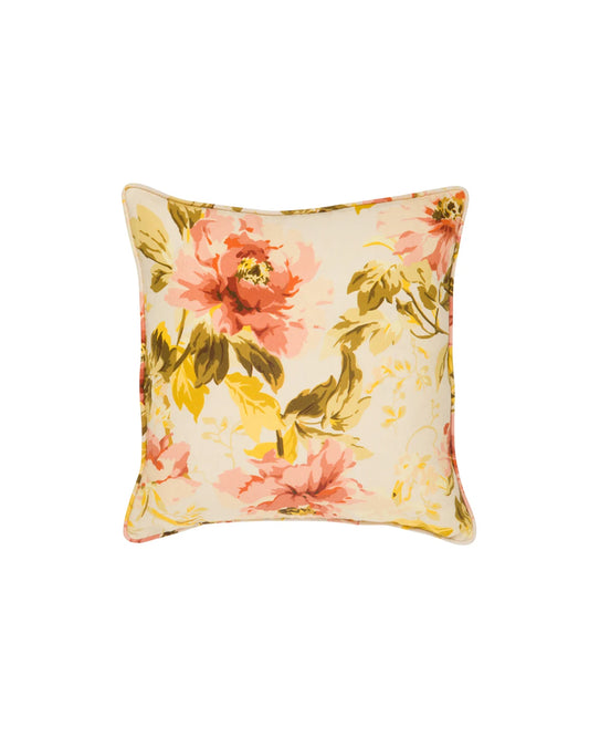 byTiMo Cushion Cover Linen 50x50cm Blooming - hvittrad.no