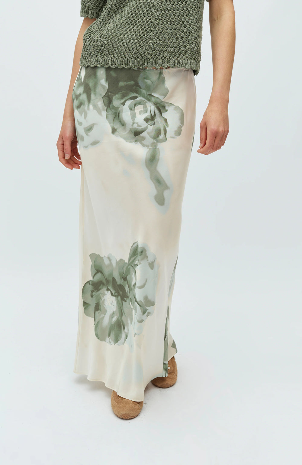 Aninda-M Florella Print Skirt Florella Print