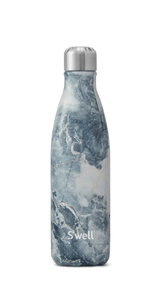 Swell Blue Granite Bottle 17oz/500ml - hvittrad.no