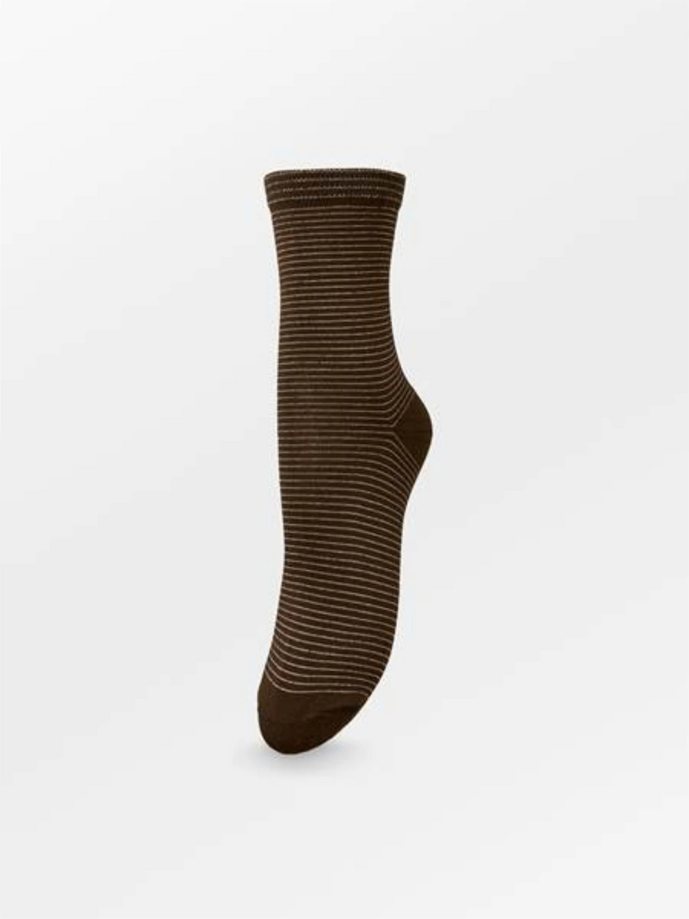 Dover Stripe Sock Deep Taupe