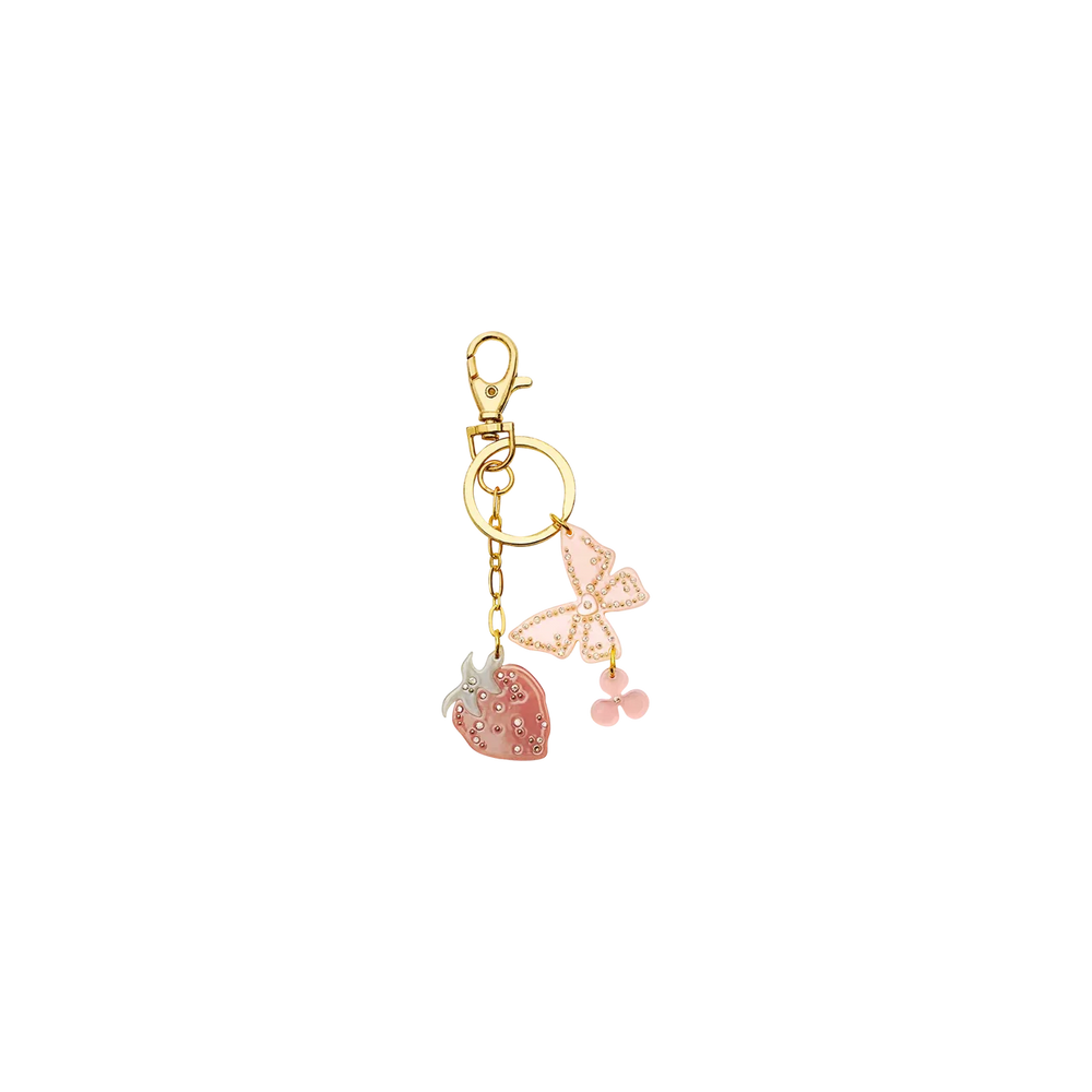 Beri Keychain Cranberry