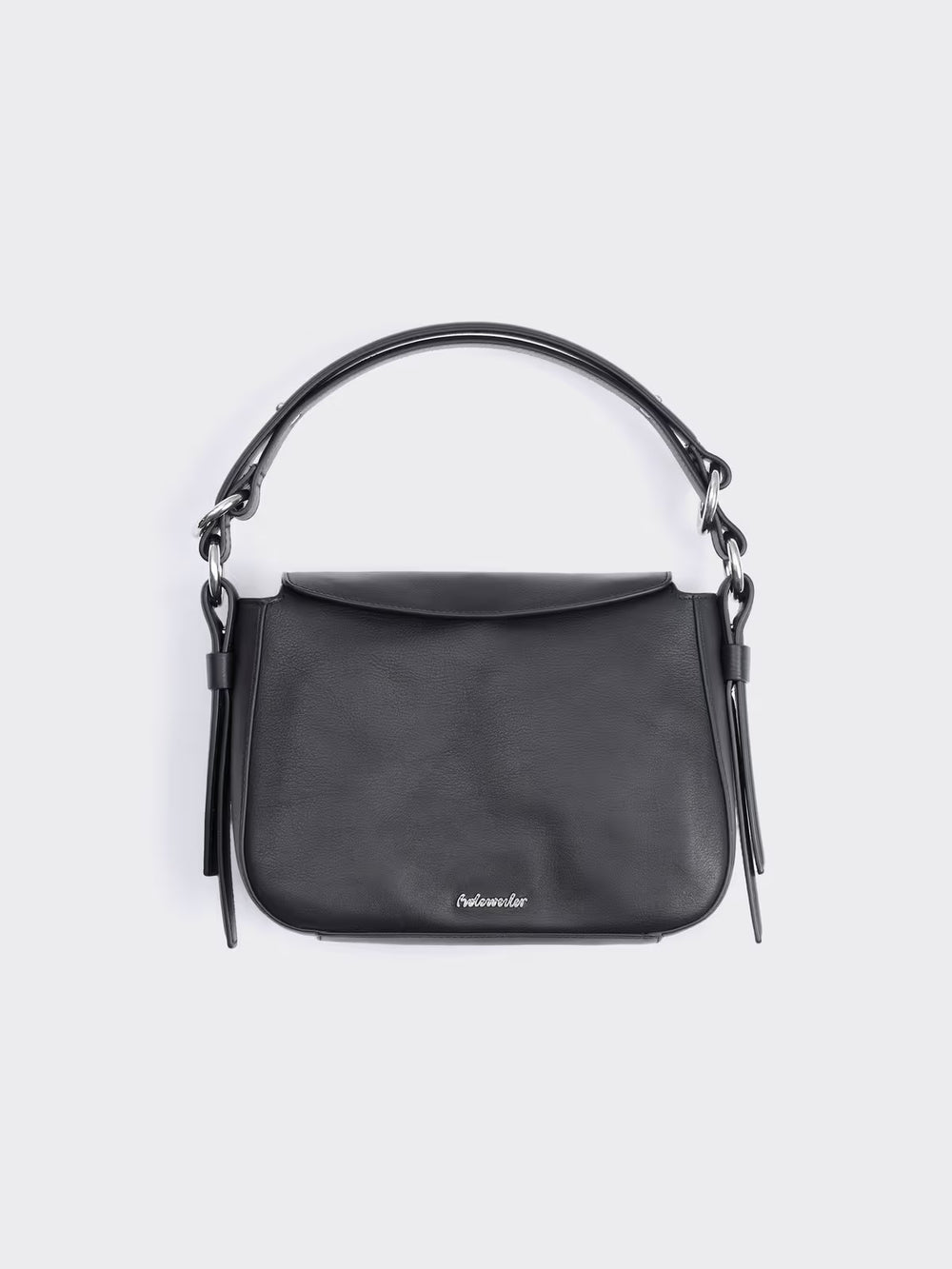 Bud Leather Bag Midi Black