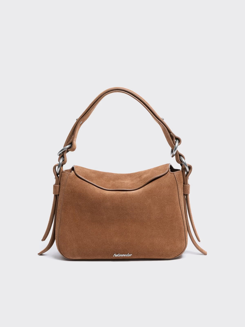 Bud Suede Bag Midi Camel