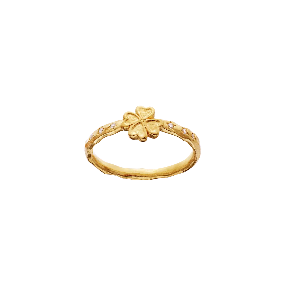 Clover Ring Gold