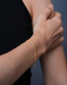 Philippa Studios Collier Armbånd Gold - hvittrad.no