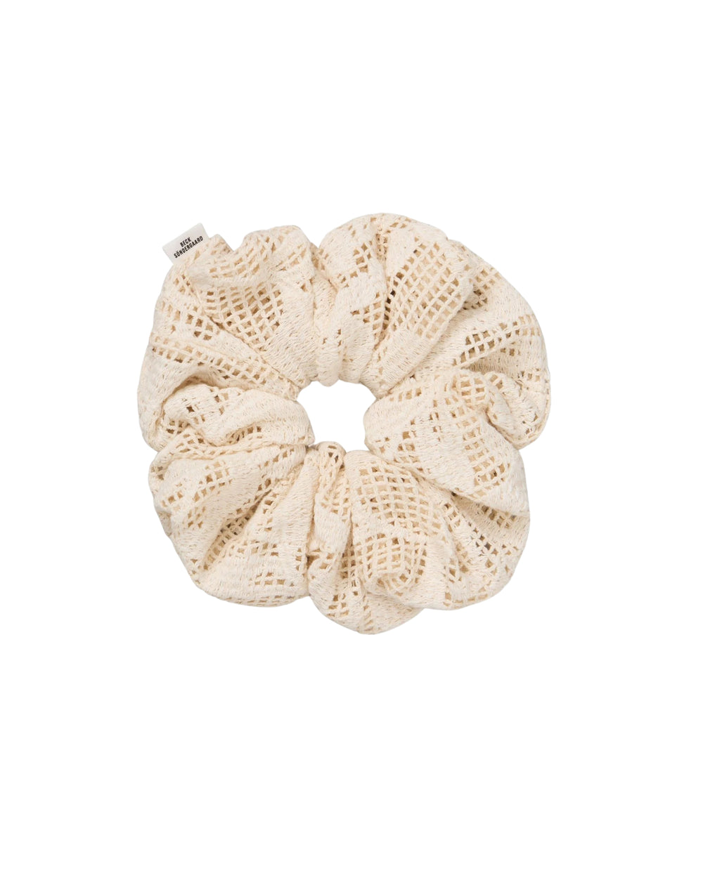 Croflora Scrunchie Buttercream White