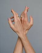 Philippa Studios Cushion Ring Gold - hvittrad.no