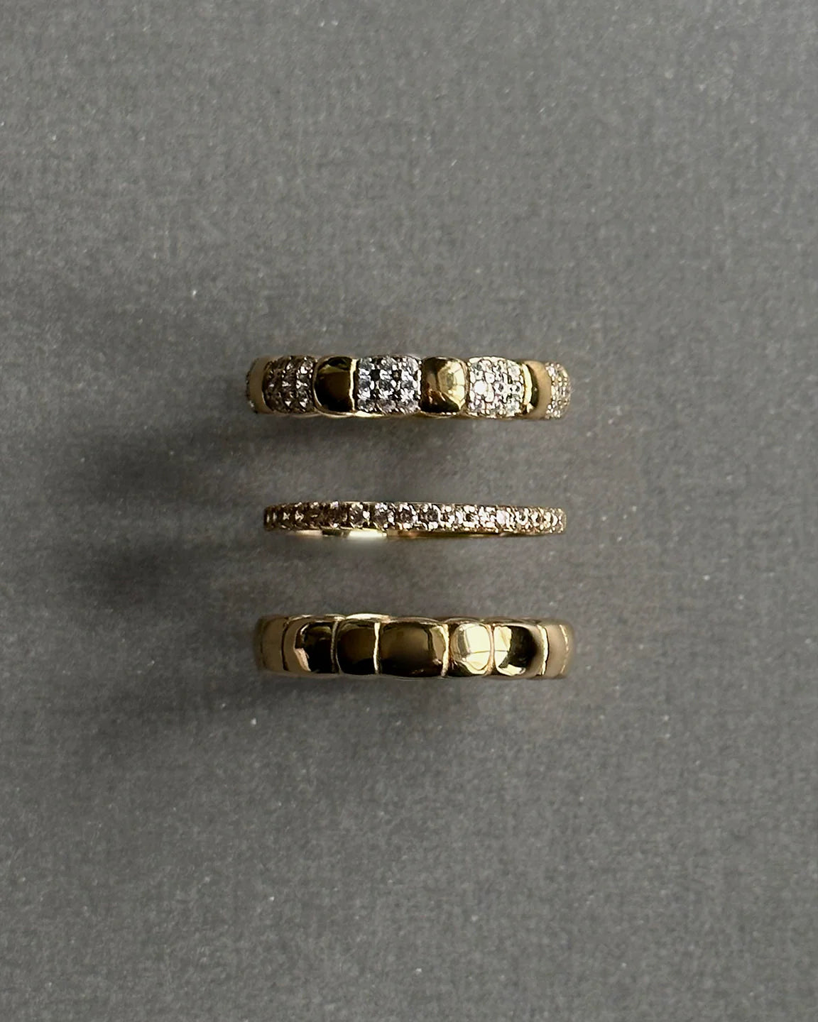 Philippa Studios Cushion Ring Gold - hvittrad.no